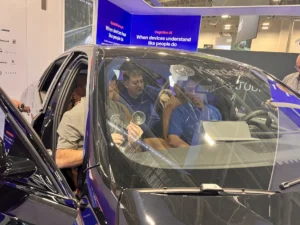 CES 2026におけるKardomeの自動車向け音声AIデモ